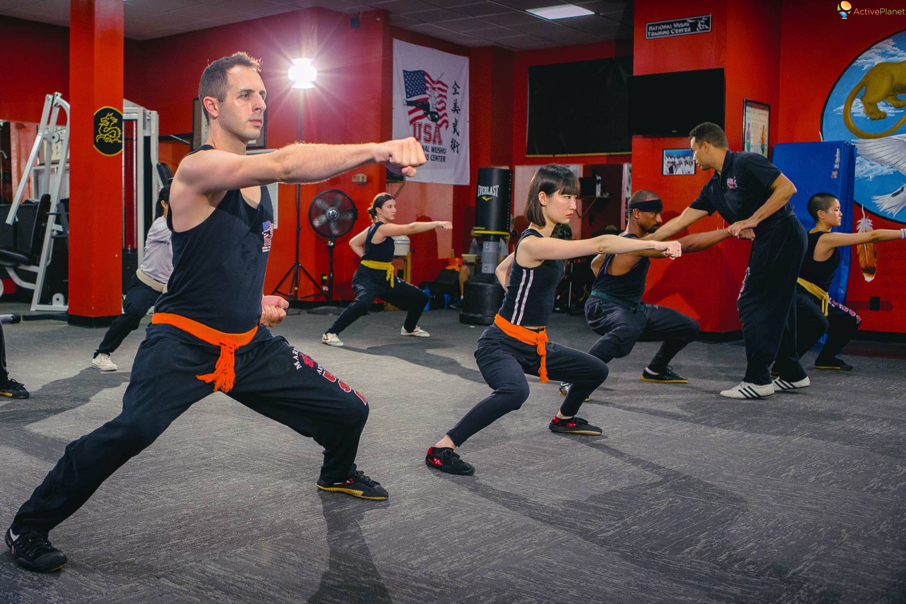 Wushu gathering in Cyprus